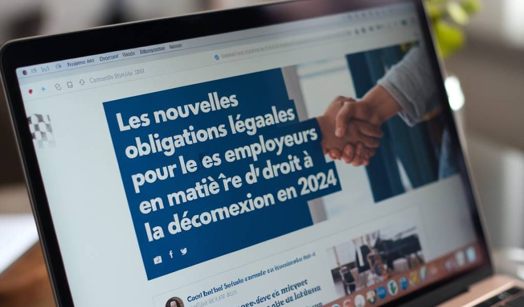 Les nouvelles obligations légales pour les employeurs en matière de droit à la déconnexion en 2024