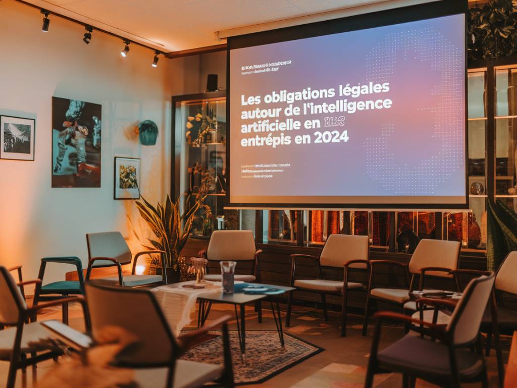Les obligations légales autour de l’intelligence artificielle en entreprise en 2024