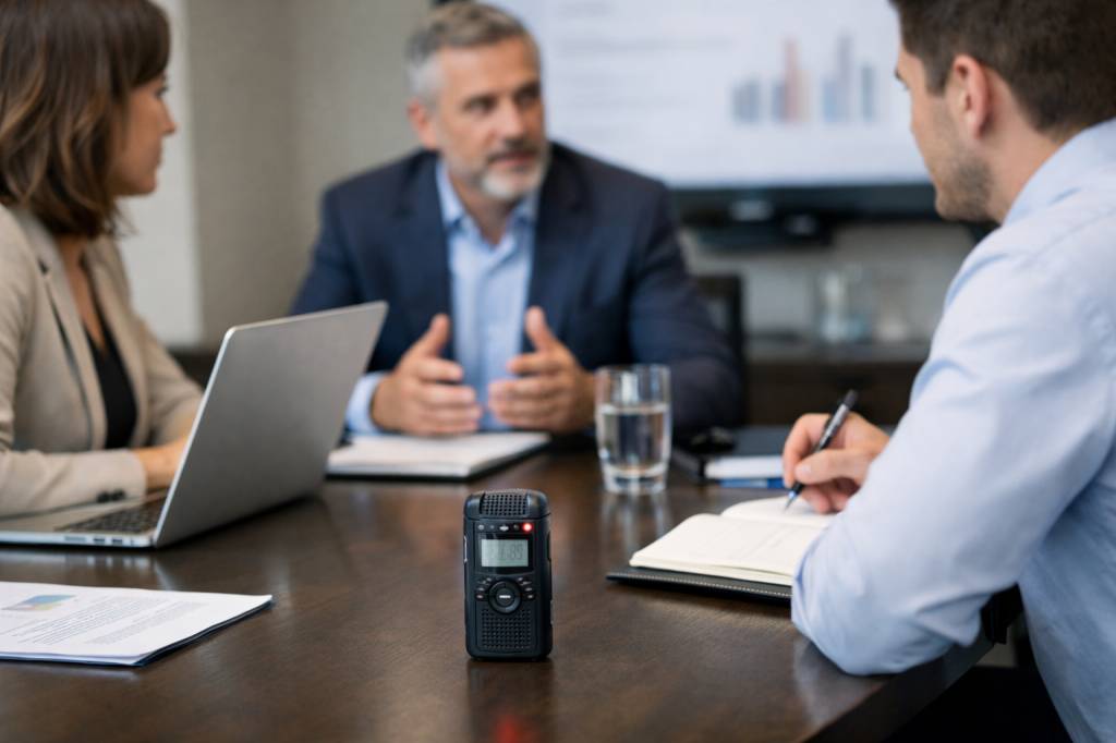 Enregistrement réunion professionnelle : obligations légales pour l’enregistrement réunion professionnelle en entreprise